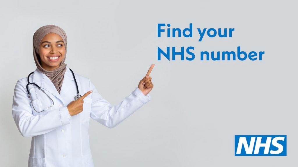 Find your NHS number